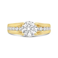 New Brilliance Lab Grown 2.00CTW Diamond Bridal Ring in 14K Yellow Gold