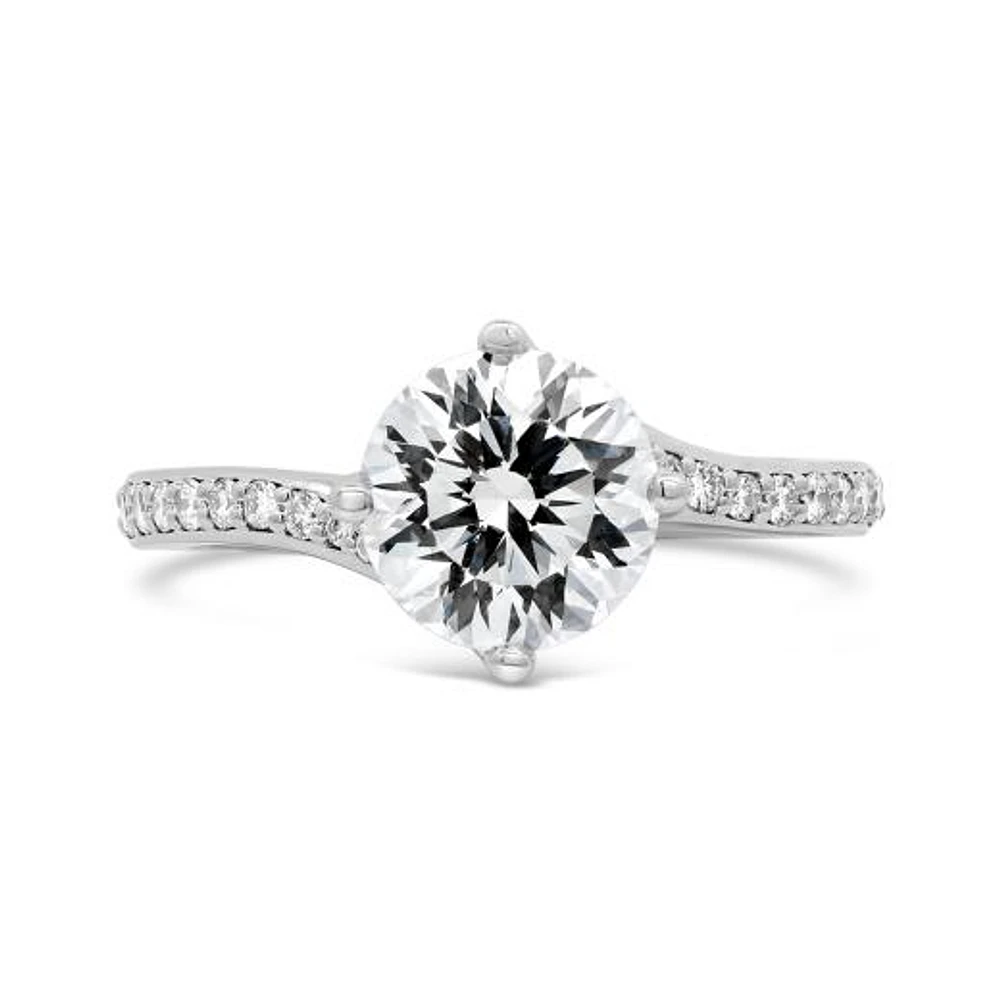 Charmed By Richard Calder Lab Grown 2.18CTW Diamond Ring in 14K White Gold