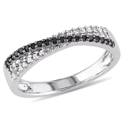 JULIANNA B 0.25CTW Diamond Fashion Band in Sterling Silver