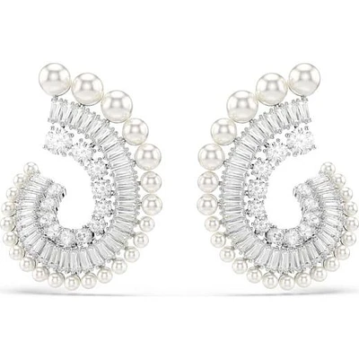 Swarovski Capsule Post Earrings