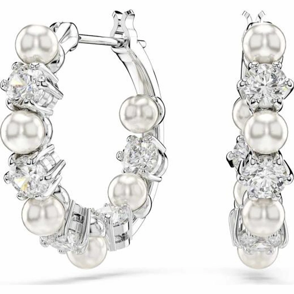 Swarovski Matrix Hoop Earrings
