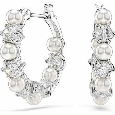 Swarovski Matrix Hoop Earrings