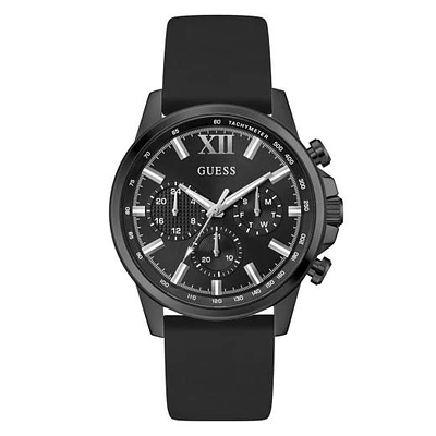 Guess Men's Black Walker Watch