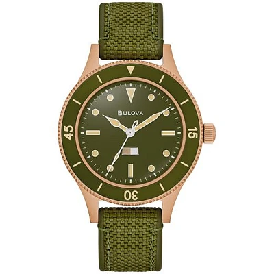 Bulova Men's Mil Ships Cusn8 Bronze/ Archive Series Watch