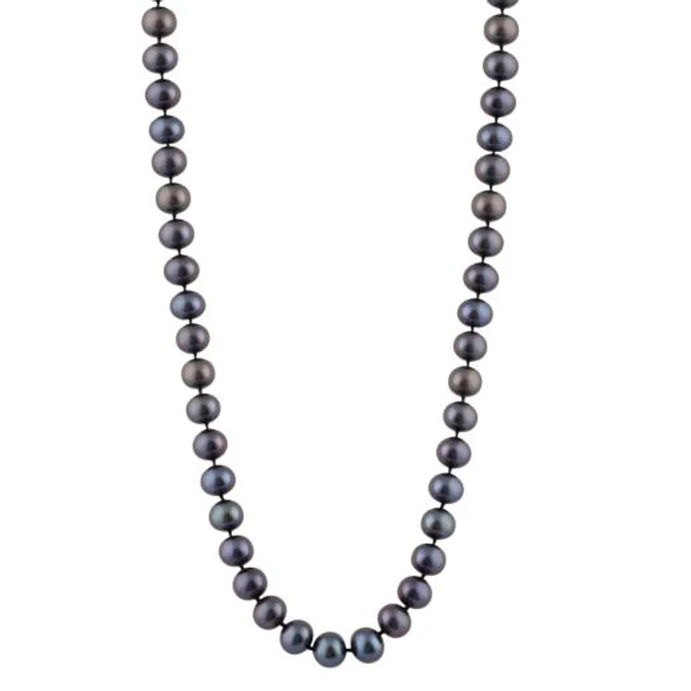 Freshwater 8-8.5mm Peacock Pearl Necklace