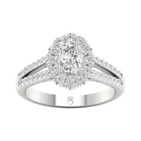 My Diamond Story 14K White Gold 1.00CTW Bridal Ring