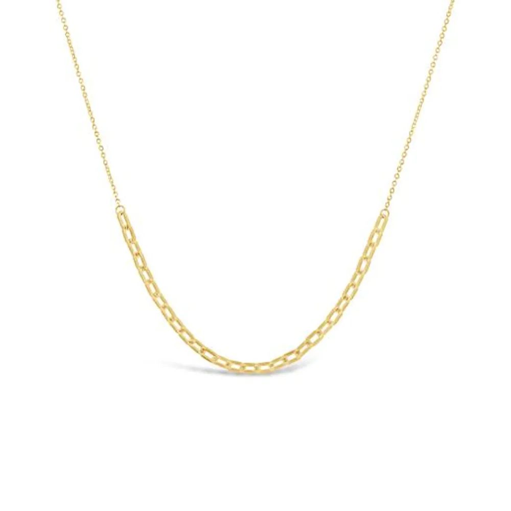 10K Yellow Gold 18" Chain Necklace