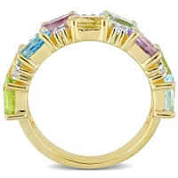 Julianna B Sterling Silver Multi-Gemstone Ring