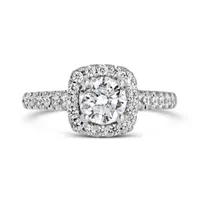 14K White Gold 1.46CTW Bridal Ring