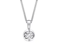 Glacier Fire 10K White Gold 0.30CTW Diamond Pendant