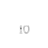 Ti Sento Oval Huggies Earrings