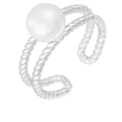 Sterling Silver 8-9mm Freshwater Pearl Ring