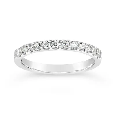 Glacier Fire 14K White Gold 0.44CTW Diamond Wedding Band