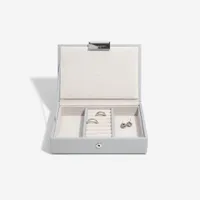 Pebble Grey Mini Jewellery Box