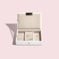 White Mini Jewellery Box