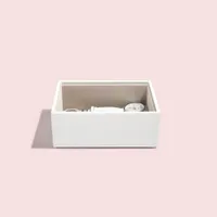 White Mini Jewellery Box