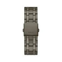Guess Men's Grey Stainless Steel Multifunction Watch