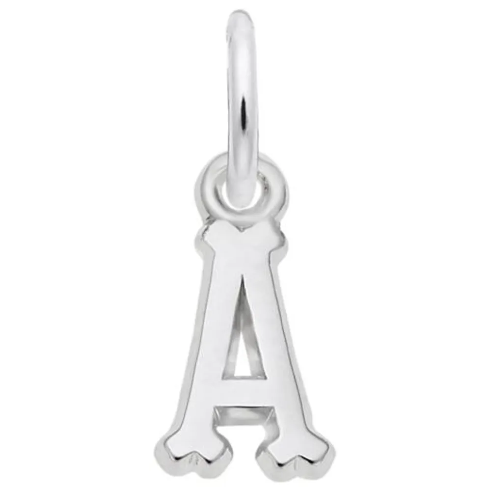 Sterling Silver Initial A Pendant