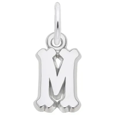 Sterling Silver Initial Pendant 18" Chain Included