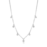 Reign Stations Milgrain Necklace