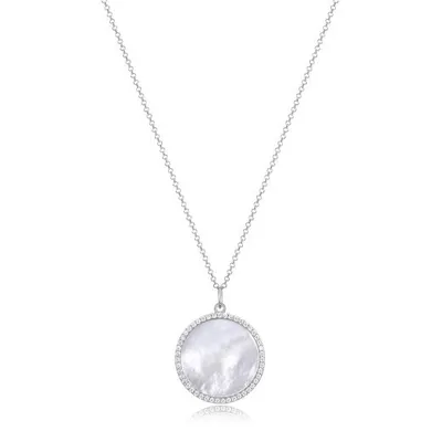 Reign Mother of Pearl Necklace