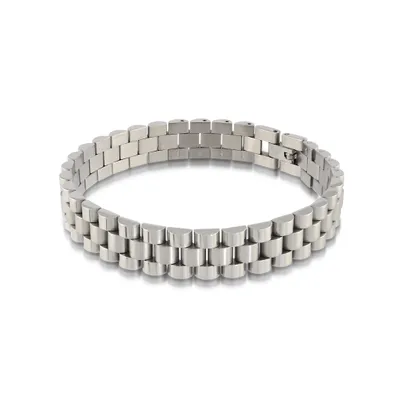 Stainless Steel 8.5" Link Bracelet