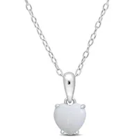 Julianna B Sterling Silver Opal Pendant