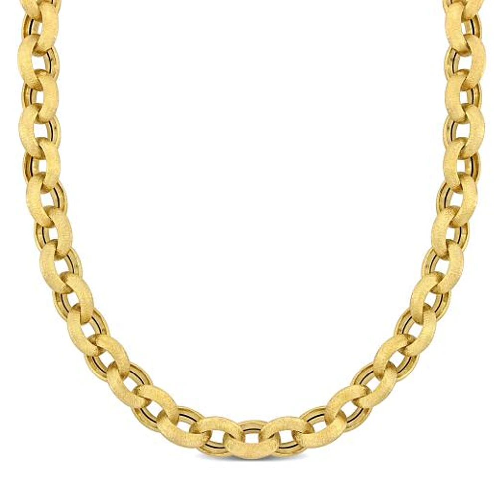 Julianna B 14K Yellow Gold 16" Rolo Link Chain