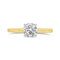 New Brilliance 14K Yellow Gold Lab Grown 1.25CTW Diamond Solitaire Ring