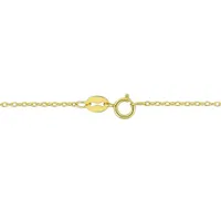 Julianna B Yellow Plated Sterling Silver Turquoise Necklace