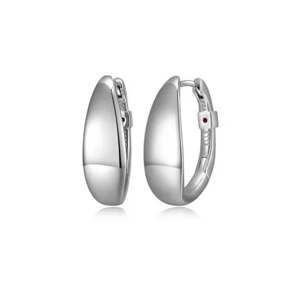 Elle Pebble Hoop Earring