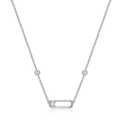 Reign Necklace with Cubic Zirconia