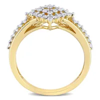 Julianna B 10K Yellow Gold 0.50CTW Diamond Bridal Ring