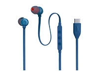 JBL TUNE 310C USB-C Earphones - Blue - JBLT310CBLUAM