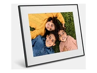 Aura Frames Walden Wi-Fi Digital Photo Frame - Walden Ink with Textured Mat - 15 Inch - Black - AF110-MLBK