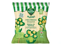 Baby Gourmet Puffies Quinoa and Lentil Puff Snacks - Cheesy Broccoli - 42g