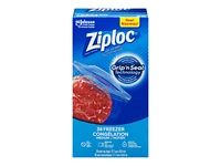 Ziploc Freezer Bags Value Pack - Medium - 38's