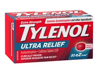 Tylenol* Extra Strength Ultra Relief eZ Tabs - 80's