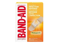 BAND-AID Infection Defense Bandages - 20's