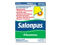 Salonpas Original Pain Relief Patch - 40 pack