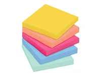 Post-it Super Sticky Summer Joy Collection 654-5SSJOY Notes - 76 x 76 mm - 450 sheets (5 x 90)