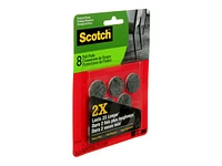 Scotch Felt Pads - Gray - 8's