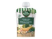 Baby Gourmet Plus Baby Food - Gingery Pear Spinach & Whole Grains - 128 ml