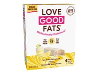 Love Good Fats Keto-Friendly Bars - Lemon Mousse - 156g