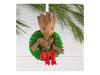 Hallmark Ornaments Marvel Guardians of the Galaxy Christmas Tree Ornament - Groot in Holiday Wreath