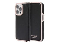 Kate Spade New York Folio Case for iPhone 14 Pro - Black