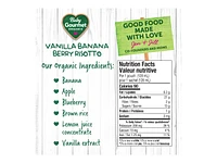 Baby Gourmet Baby Food - Vanilla Banana Berry Risotto - 128 ml