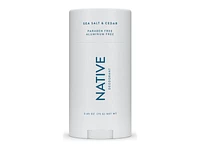 Native Deodorant Stick - Sea Salt and Cedar - 75g