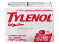 Tylenol* Regular Strength Acetaminophen eZ Tabs - 325mg - 120's