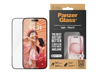 PanzerGlass Ultra-Wide Fit Screen Protector for Apple iPhone 15
